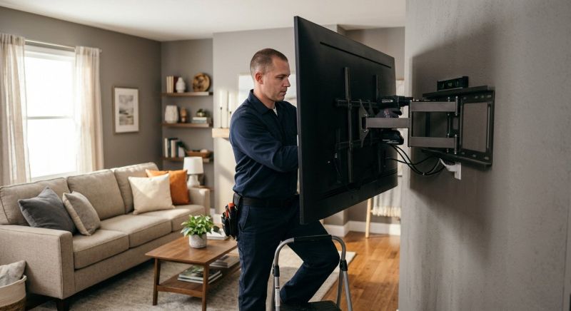 Television Mounting Service in Wilmington, NC