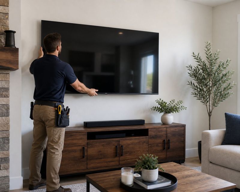 Tv Hanging Service in Longmont, CO